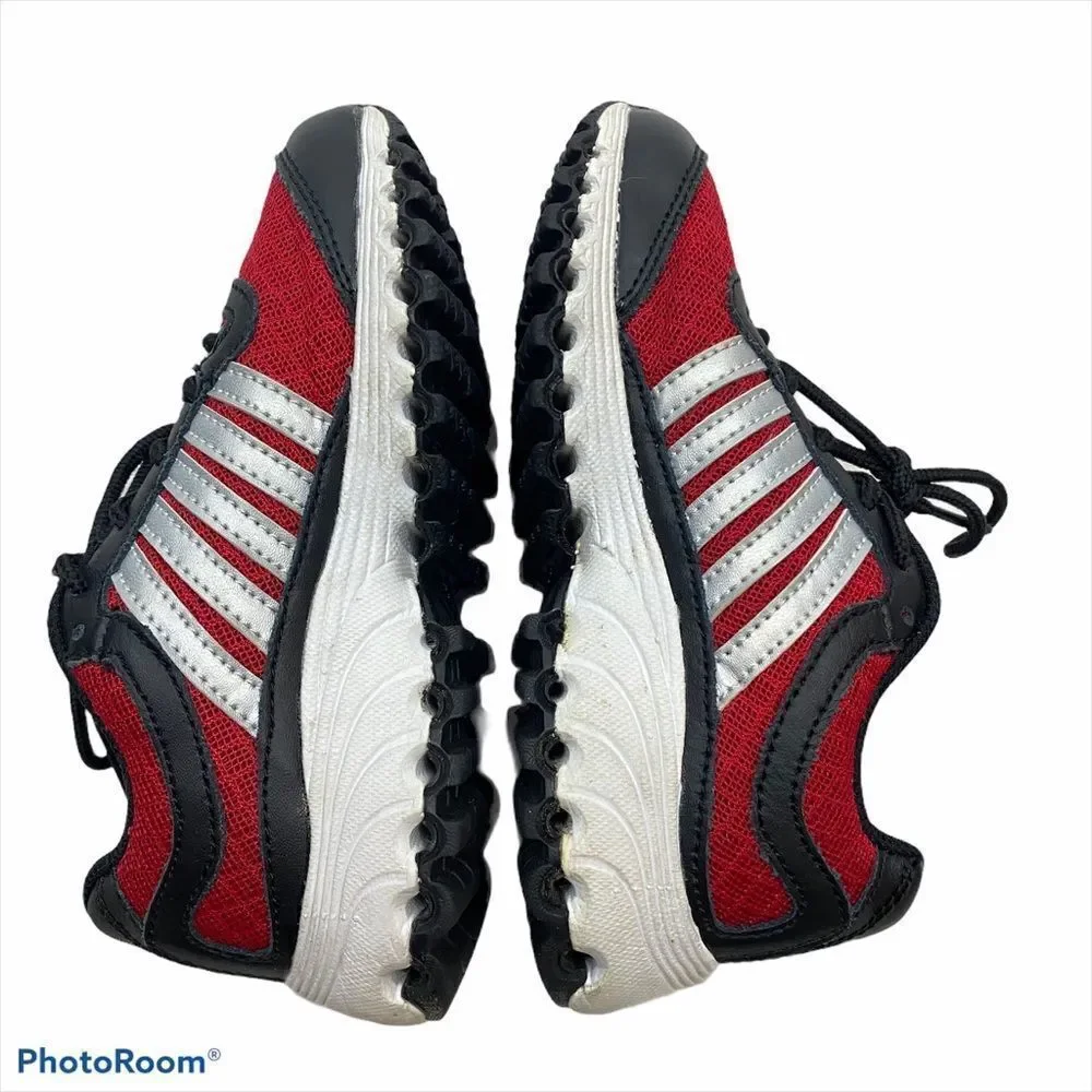K-Swiss Boys Red and‎ Black Lace Up Sneakers 10.5